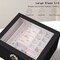 Jewelry Boxes for Women Girls, 3-Layer Jewelry Organizer with Glass Lid, 2 Drawers Jewelry Organizer Box for Earring, Ring, Necklace, Bracelets
